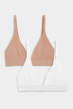 Whipped Triangle Bra Custom 2-Pack